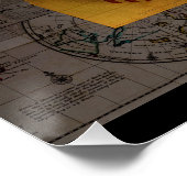 Poster Profil de peinture du navire Jersey (Coin)