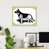Poster Profil du berger (Bureau à domicile)