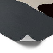 Poster Profil Femme (Coin)