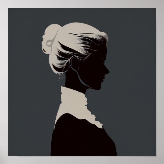 Poster Profil Femme (Devant)