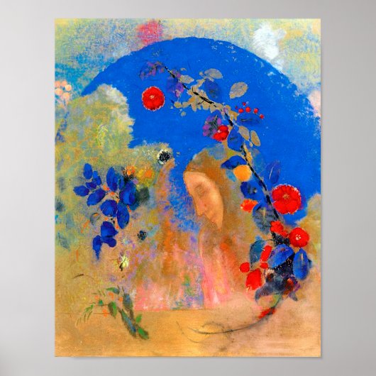 Poster Profil sous un arc, Redon (Devant)