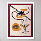 Poster Profiler les moustiques chez vous (Devant)