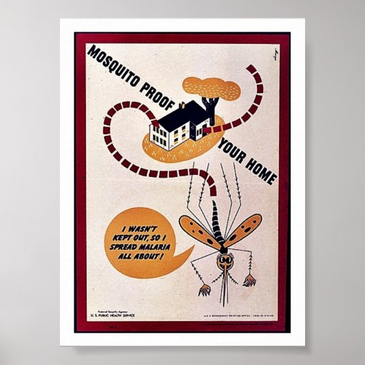 Poster Profiler les moustiques chez vous (Devant)