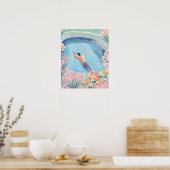 Poster Profiter de la piscine (Cuisine)