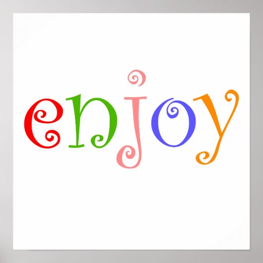 Poster Profitez (Devant)