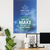 Poster Profitez au mieux de tout devis (Bureau à domicile)