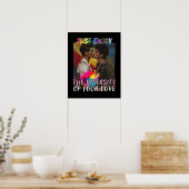 Poster Profitez de la diversité de votre amour - Homme (Cuisine)