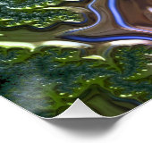 Poster Profitez de l'affiche brillante de Voyage (Coin)