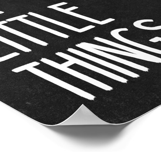 Poster Profitez des petites choses (Coin)