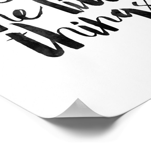 Poster Profitez Des Petites Choses (Coin)