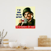 Poster Profitez du Tea Party ? (Cuisine)