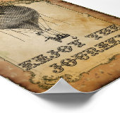 Poster Profitez du voyage (Coin)