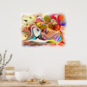 Poster Profitez d'un après-midi avec ballons (Cuisine)