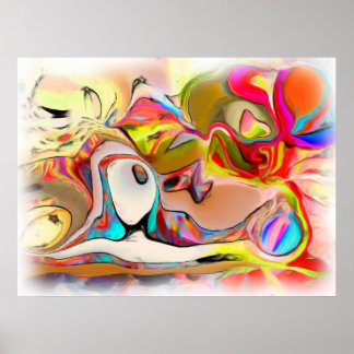 Poster Profitez d'un après-midi avec ballons