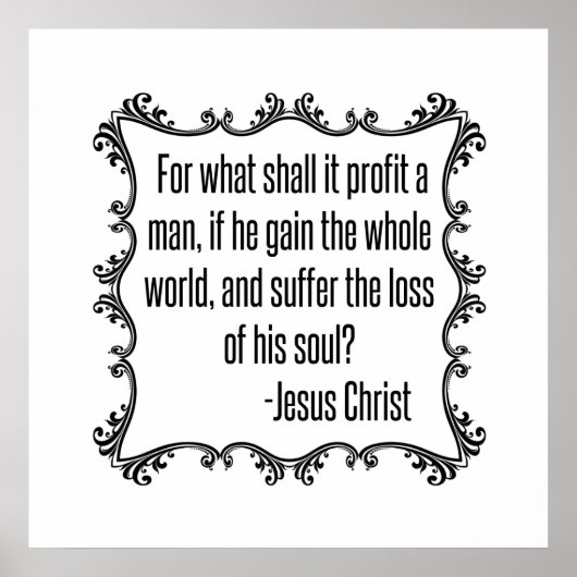 Poster Profitez d'un homme cité par Jésus (Devant)