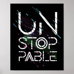 Poster Profitez d'une citation graphique Cool imprenable