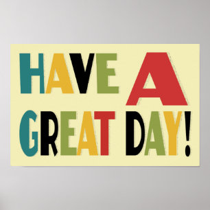 Poster Profitez D'Une Grande Journée D'Inspiration