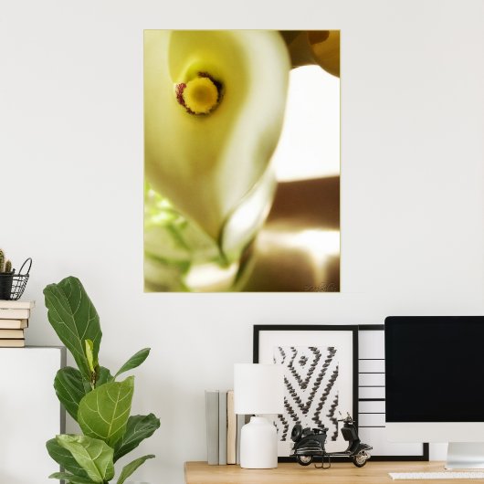 Poster profond dans l'intérieur (Bureau à domicile)