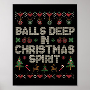 Poster Profondément dans le couple de Srit de Noël corres