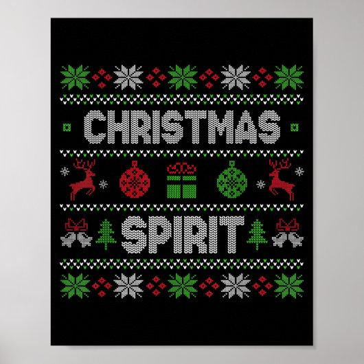 Poster Profondément dans le Srit de Noël pour couples ass (Devant)