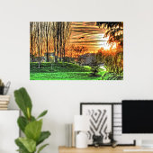 Poster Profondeur 17 Bristle Lum (Bureau à domicile)