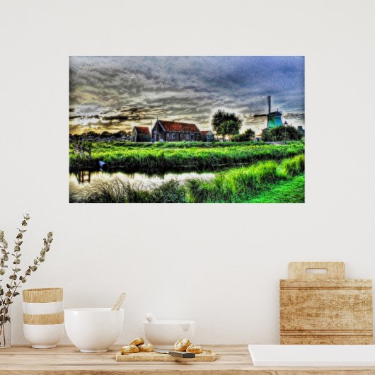 Poster Profondeur 40 (Cuisine)