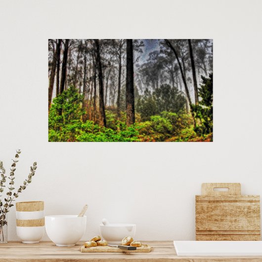 Poster Profondeur 7 molle (Cuisine)