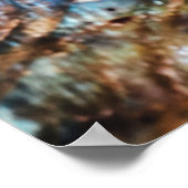 Poster Profondeurs Iridescendantes (Coin)