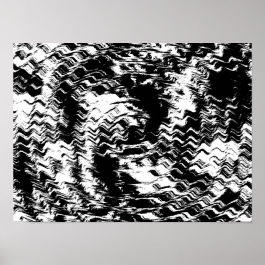 Poster Profondeurs ombragées (Devant)