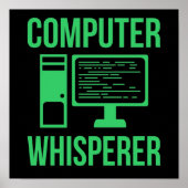 Poster Programmateur informatique de Whisperer (Devant)