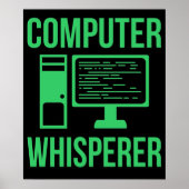 Poster Programmateur informatique de Whisperer (Devant)