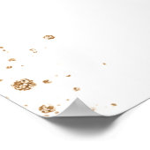 Poster programme de chronologie mariage eucalyptus verdur (Coin)