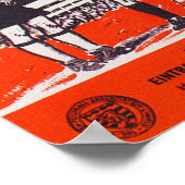 POSTER PROGRAMME DE COUPE D'EURO 1960 IMPRIMER (Coin)