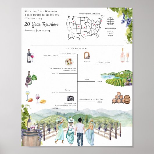 Poster Programme de Réunion de Bienvenue (Devant)