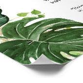 Poster Programme de week-end d'enterrement de vie de jeun (Coin)