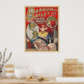 Poster Programme vintage Barnum Et Bailey (Cuisine)