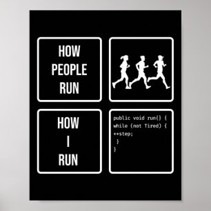 Poster Programmer le codage comment les gens fonctionnent