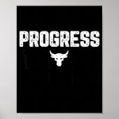 Poster Progrès à travers la douleur (Devant)