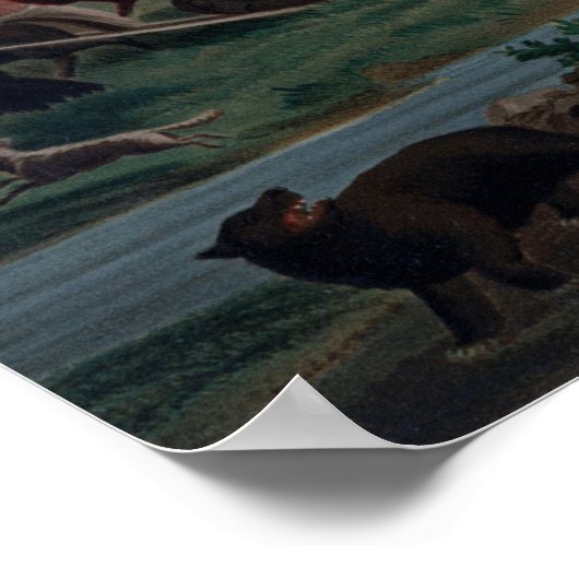 POSTER PROGRÈS AMÉRICAIN (Coin)