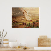 Poster Progrès américain - Destinée manifeste [1873] (Cuisine)