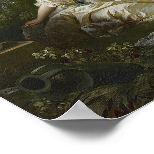 Poster Progrès de l'amour : Le Rendez-vous de Fragonard (Coin)