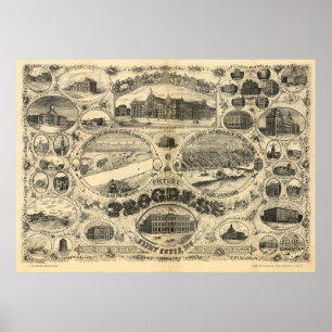 Poster Progrès de St Louis - 1884 (Vogel) BigMapBlog.com