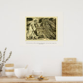 Poster Progrès du Pèlerin Art Nouveau ~ Art Vintage (Cuisine)