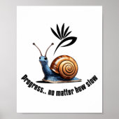 Poster Progrès..no Sticker Lent (Devant)