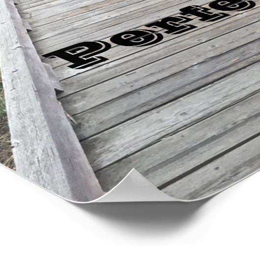 Poster Progrès non perfection (Coin)