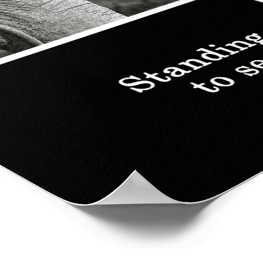 Poster Progrès par debout sur les épaules des géants S (Coin)