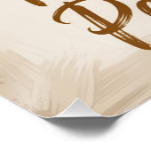 Poster Progrès plutôt que perfection (Coin)
