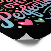 Poster Progress Over Perfection Back To School Teachers E (Coin)