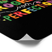 Poster Progress Over Perfection Motivational Teacher For (Coin)