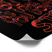 Poster Progression constante Continuer d'avancer (Coin)